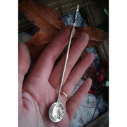 Hand Forged - Sterling Silver - Tea Spoon - Baby Spoon - Made To Order - Art In Motion Jewelry & Metal Studio LLC