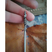 Hand Forged - Sterling Silver - Tea Spoon - Baby Spoon - Made To Order - Art In Motion Jewelry & Metal Studio LLC