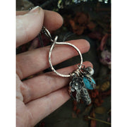 CHARM KEEPER - Create Your Own - Sterling Silver Necklace - Art In Motion Jewelry & Metal Studio LLC