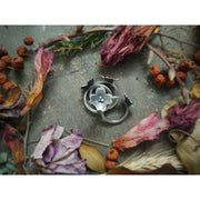 DOGWOOD FLOWER RING - Sterling Silver rings - Art In Motion Jewelry & Metal Studio LLC