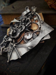 THE HELM - Fine Art Jewelry - Brooch - Art In Motion Jewelry & Metal Studio LLC