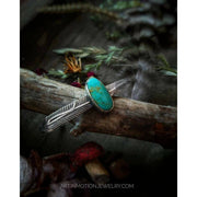 FREEDOM • Turquoise & Silver Bracelet - Art In Motion Jewelry & Metal Studio LLC